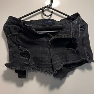 Aeropostale Black Jean Shorts